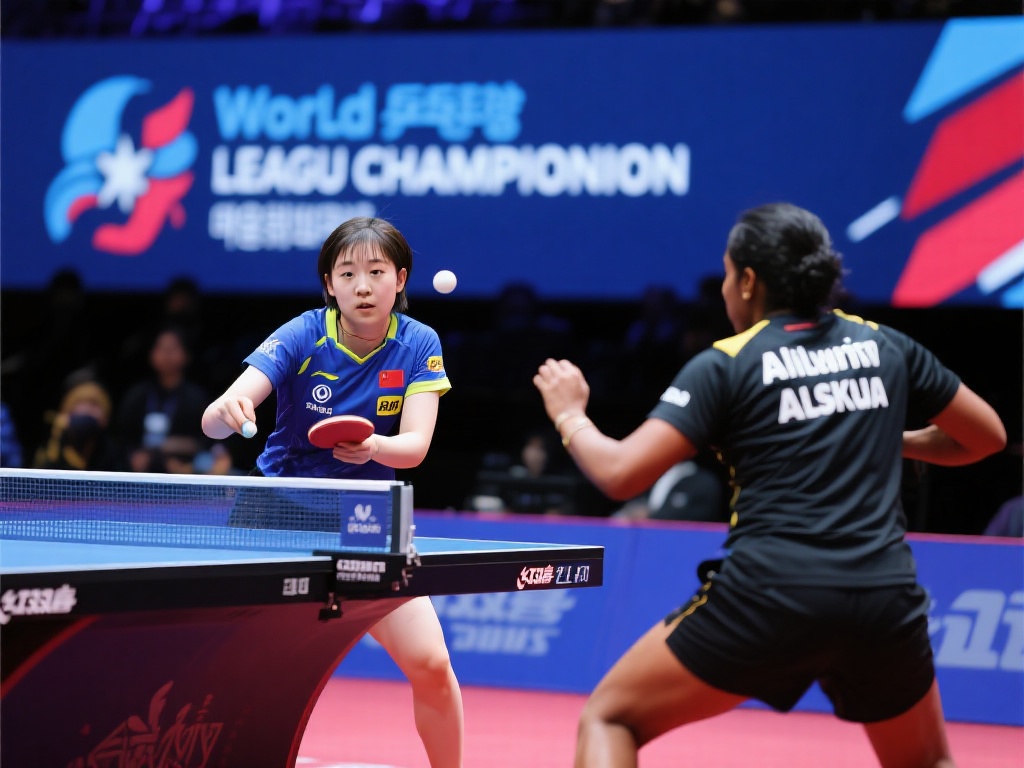“世乒联冠军赛仁川站:蒯曼对决阿库拉精彩回顾” 在乒乓球的世界舞台上,每一场比赛都充满了