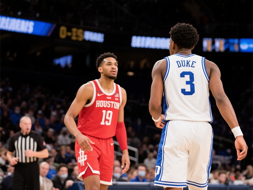 美媒分析:杜克对阵休斯顿或将轻松取胜,双位数领先在望 通过以上分析,不难看出美记为何预测杜克能