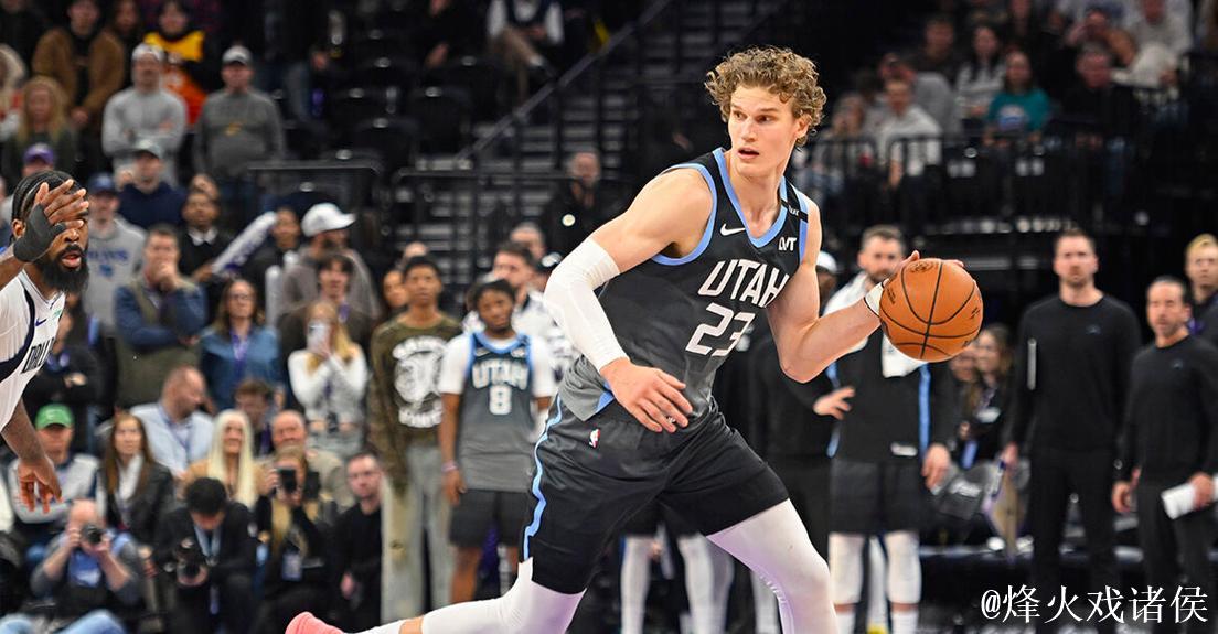 马尔卡宁33+7弗拉格26+10 爵士力克独行侠终结五连败